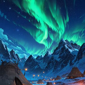 Village Enneigé – Pack de 4